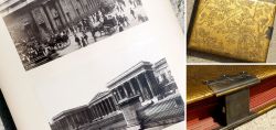 Very heavy and antique photo album from the 19th century